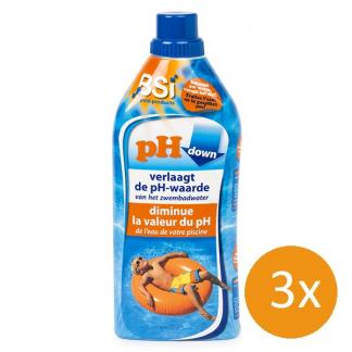pH verlager | BSI | 3 liter (Vloeibaar, pH-), Tuin en Terras, Zwembad-toebehoren, Nieuw, Verzenden