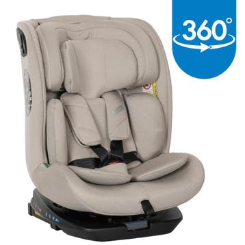 Lorelli Rodeo Beige 40-150 cm 360° i-Size Autostoel, Kinderen en Baby's, Autostoeltjes, Verzenden, Nieuw, 15 t/m 36 kg, Isofix