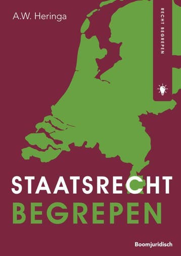 Staatsrecht begrepen 9789462905122, Boeken, Zo goed als nieuw