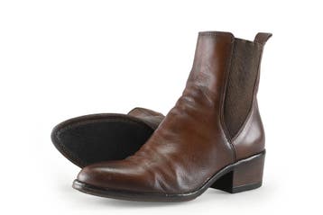 Gioia Chelsea boots in maat 38 Bruin, Bruin, Verzenden, Overige typen, Zo goed als nieuw
