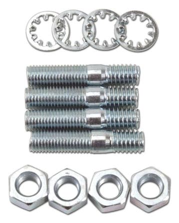 Edelbrock 8008 - Carburetor Stud Kit, 1.375 Inch, Zinc, Ophalen of Verzenden, Nieuw
