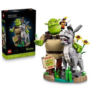 LEGO Shrek - Shrek, Ezel en de Gelaarsde Kat 72423, Ophalen of Verzenden, Nieuw