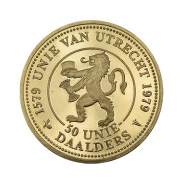Gouden munt Unie van Utrecht 1979, Verzenden
