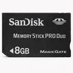 SanDisk Memory Stick Pro Duo - 8GB, Verzenden, Zo goed als nieuw