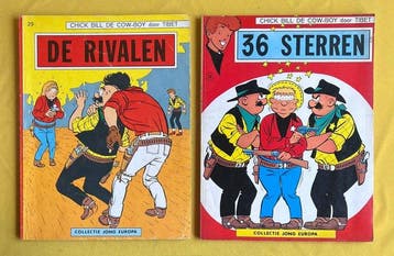 Chick Bill - Collectie Jong Europa - De rivalen / 36 sterren, Nieuw