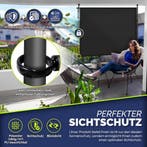 Klemluifel - Balkon luifel - Verticale luifel - 100x310 cm -, Verzenden, Zo goed als nieuw