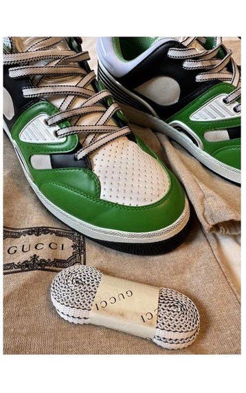 Gucci - Gucci Basket - High-top sneakers - Maat: EU 46, Nieuw