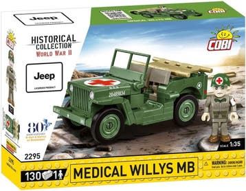 COBI 2295 Medical WILLYS MB (Leger bouwsets, Modelbouwsets), Verzenden, Nieuw