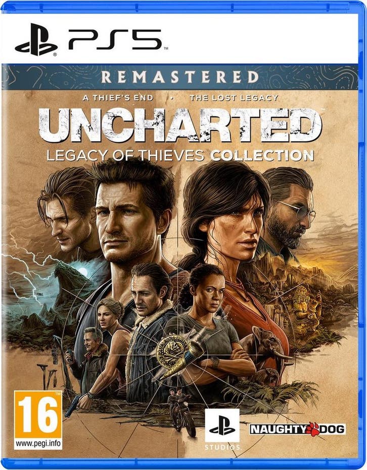 Uncharted Legacy of Thieves Collection - PS5, Spelcomputers en Games, Spelcomputers | Overige, Verzenden