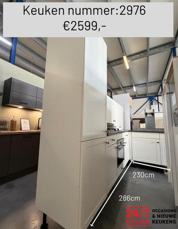 Complete  Keuken compleet met apparatuur DIRECT BESCHIKBAAR, Verzenden, Zo goed als nieuw, Met kookeiland