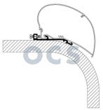 Thule Flat Roof Adapter 300, Ophalen of Verzenden, Nieuw, Thule
