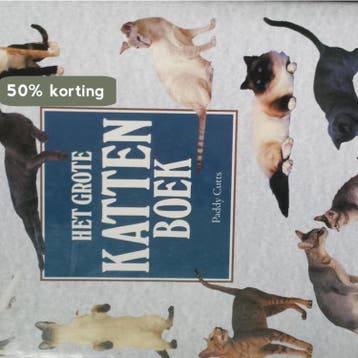 GROTE KATTENBOEK - P. Cutts 9789051123548, Boeken, Verzenden, Gelezen, P. Cutts