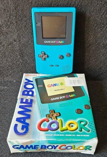 Nintendo - Gameboy Color - CGB-001 Light Blue MIB -, Nieuw