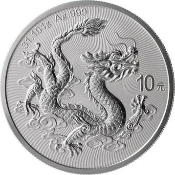 1 Troy Ounce - Zilver .999 - Chinese Dragon 2026 - 31,1 gram