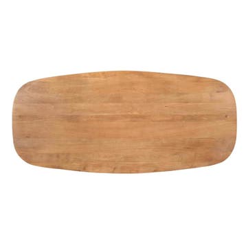 Eettafel Madison Natural | 280 cm | Deens ovaal | Starfurn, Ophalen of Verzenden, Nieuw