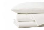 Bonnanotte Flanellen hoeslaken Off White - 90 x 220, Nieuw