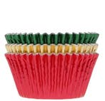 Cupcake Vormpjes HoM Folie Kerst 51x38mm. 36st., Verzenden, Nieuw