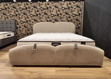 Boxspring Serenity - Stijlvol en Comfortabel, Verzenden, Opbergruimte, 180 cm, 200 cm