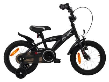 2Cycle Biker kinderfiets 14 inch (3 tot 5 jaar) voor jongens, Verzenden, Nieuw, 2Cycle