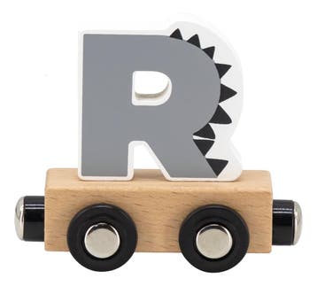 Tryco Houten Gekleurde Lettertrein - Letter R, Verzenden, Nieuw