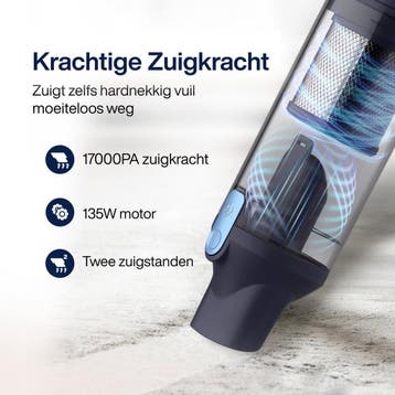 Samako Kruimeldief NanoDetect Pro 135W - Kruimelzuiger, Witgoed en Apparatuur, Ophalen of Verzenden, Zo goed als nieuw