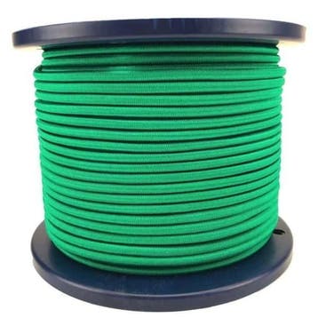 3mm Elastisch Touw - Groen - 100 meter op rol, Ophalen of Verzenden, Nieuw