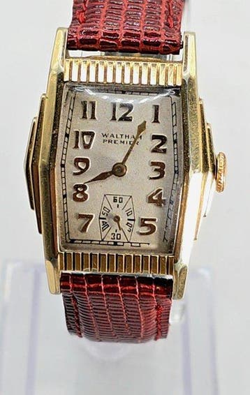 Waltham Premier- 10K Rolled Gold. Schmuckuhr - interessante, Nieuw