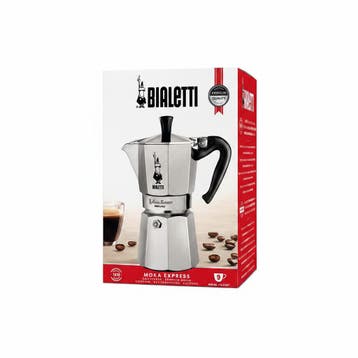 Bialetti Moka Express Percolator 4 kops | Retourdeal 50%, Verzenden, Nieuw