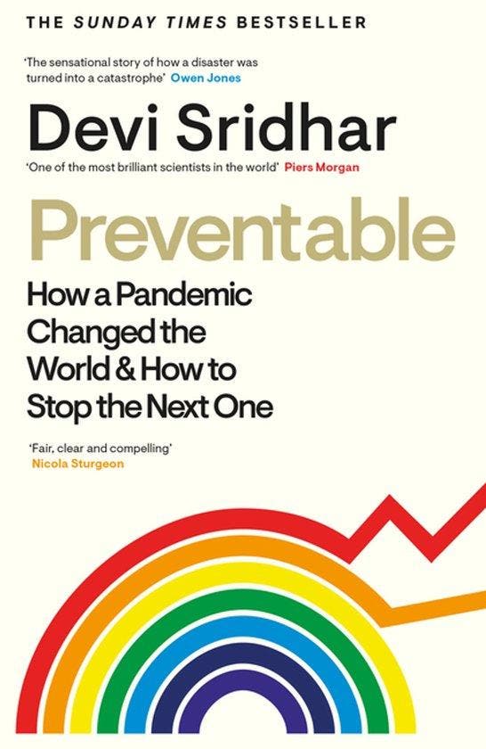 Preventable - Devi Sridhar 9780241510544, Boeken, Taal | Engels, Zo goed als nieuw, Verzenden