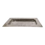 Dienblad rechthoekig zilver h3 43,5x24, Verzenden, Nieuw