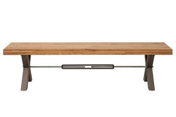 Eikenhouten bank Thor 180cm/ 38807, Ophalen of Verzenden, Nieuw