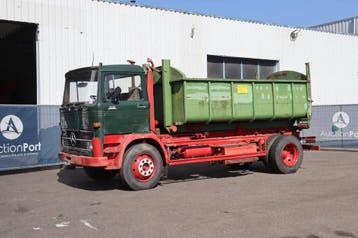 Veiling: Vrachtwagen Mercedes-Benz 1319 Diesel 1975, Mercedes-Benz, Groen, BTW verrekenbaar, Handgeschakeld