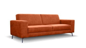 Bankstel Pingjum - rechte banken - Oranje, Nieuw, Stof