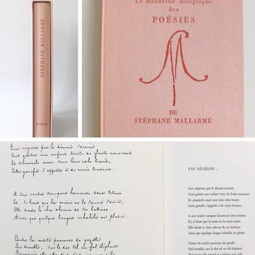 Stéphane Mallarmé - Le manuscrit autographe des poésies de, Antiek en Kunst, Antiek | Boeken en Bijbels