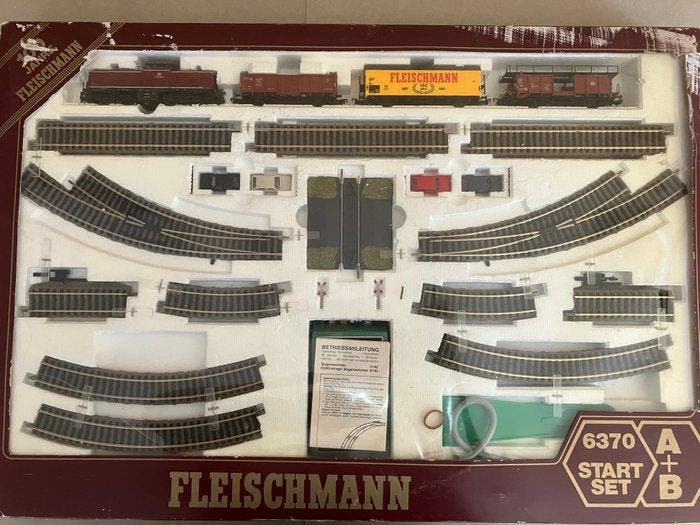 Fleischmann H0 - 6370 - Startset (1) - Begin Set A+B - DB, Hobby en Vrije tijd, Modeltreinen | H0