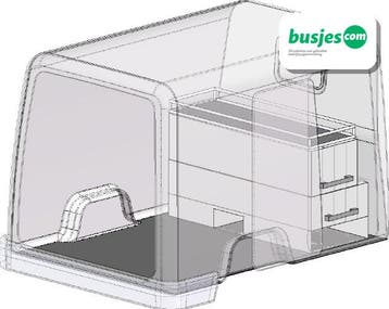Beks nieuwe aluline vloerladen 515x1323x761mm (B5C4135A), Ophalen of Verzenden
