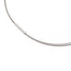 Boccia Titanium 0804-01 Collier - Staal - Zilverkleurig, Verzenden, Nieuw
