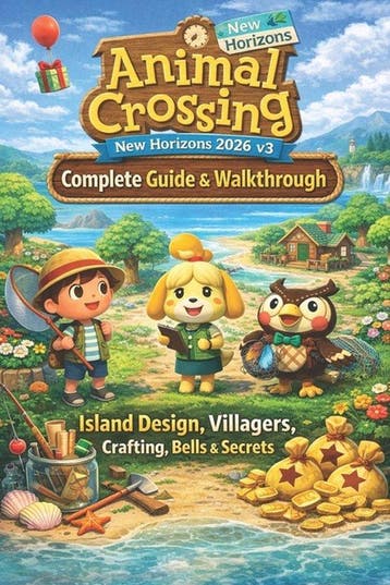 9798251999747 Animal Crossing New Horizons 2026 v3 Comple..., Verzenden, Nieuw