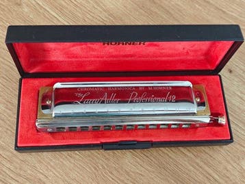 Hohner - Larry Adler Professional 12 - - Chromatische, Nieuw