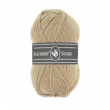 Durable Soqs 422 Sesame - Haakgaren / Breigaren, Ophalen of Verzenden, Nieuw, Breien of Haken, Wol of Garen
