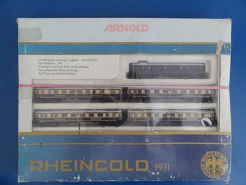 Arnold N - 0143 - Modeltrein personenwagonset (1), Nieuw