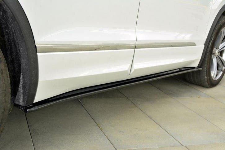 Side Skirts Diffuser voor Volkswagen Tiguan R line, Auto diversen, Tuning en Styling, Ophalen of Verzenden