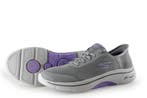 Skechers Instappers in maat 40 Grijs, Skechers, Verzenden, Instappers, Zo goed als nieuw