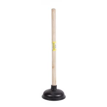 Benson Gootsteenontstopper - met houten steel - flexibel..., Ophalen of Verzenden, Nieuw