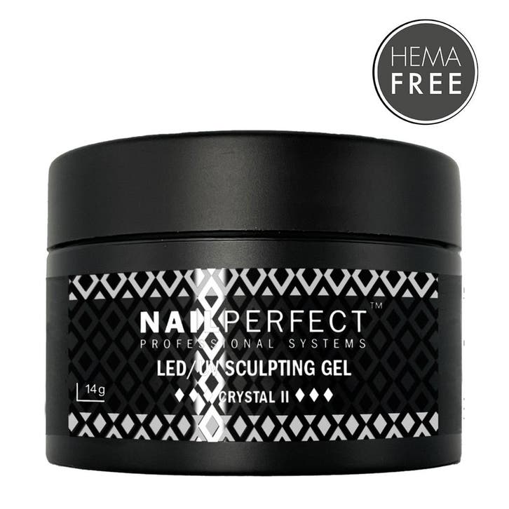 Nail Perfect  LED/UV  Sculpting Gel  Crystal 2  14 gr, Sieraden, Tassen en Uiterlijk, Uiterlijk | Haarverzorging, Nieuw, Verzenden