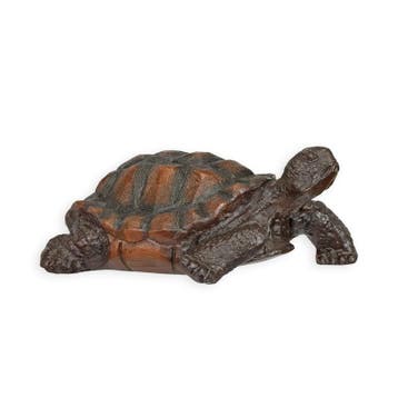 A BRONZE SCULPTURE OF A TURTLE (Beeldjes - Decoratie), Verzamelen, Verzenden, Nieuw