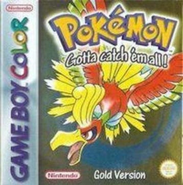 Pokemon Gold Version - NTSC - Licht Beschadigd - Gameboy..., Spelcomputers en Games, Ophalen of Verzenden, Zo goed als nieuw