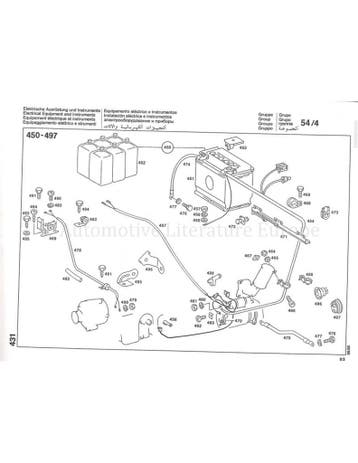 1990 MERCEDES BENZ 190 ONDERDELEN CATALOGUS, Auto diversen, Handleidingen en Instructieboekjes