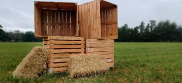 Stevige houten multifunctionele opslagbox, Nieuw