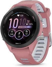 Garmin Forerunner 265S 42 mm roze/zwart met een roze/wit, Verzenden, Zo goed als nieuw